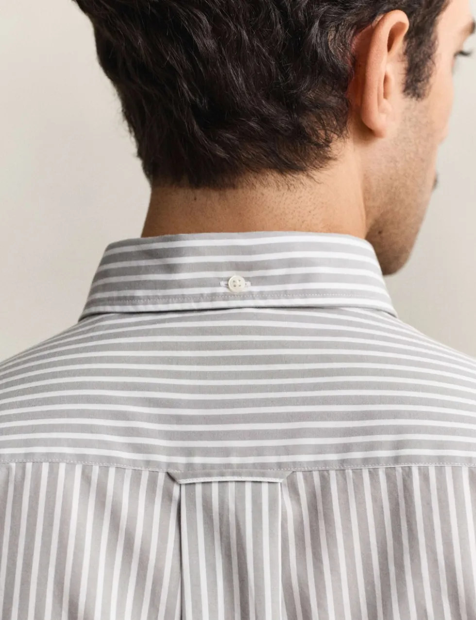 Regular Fit Pure Cotton Striped Oxford Shirt