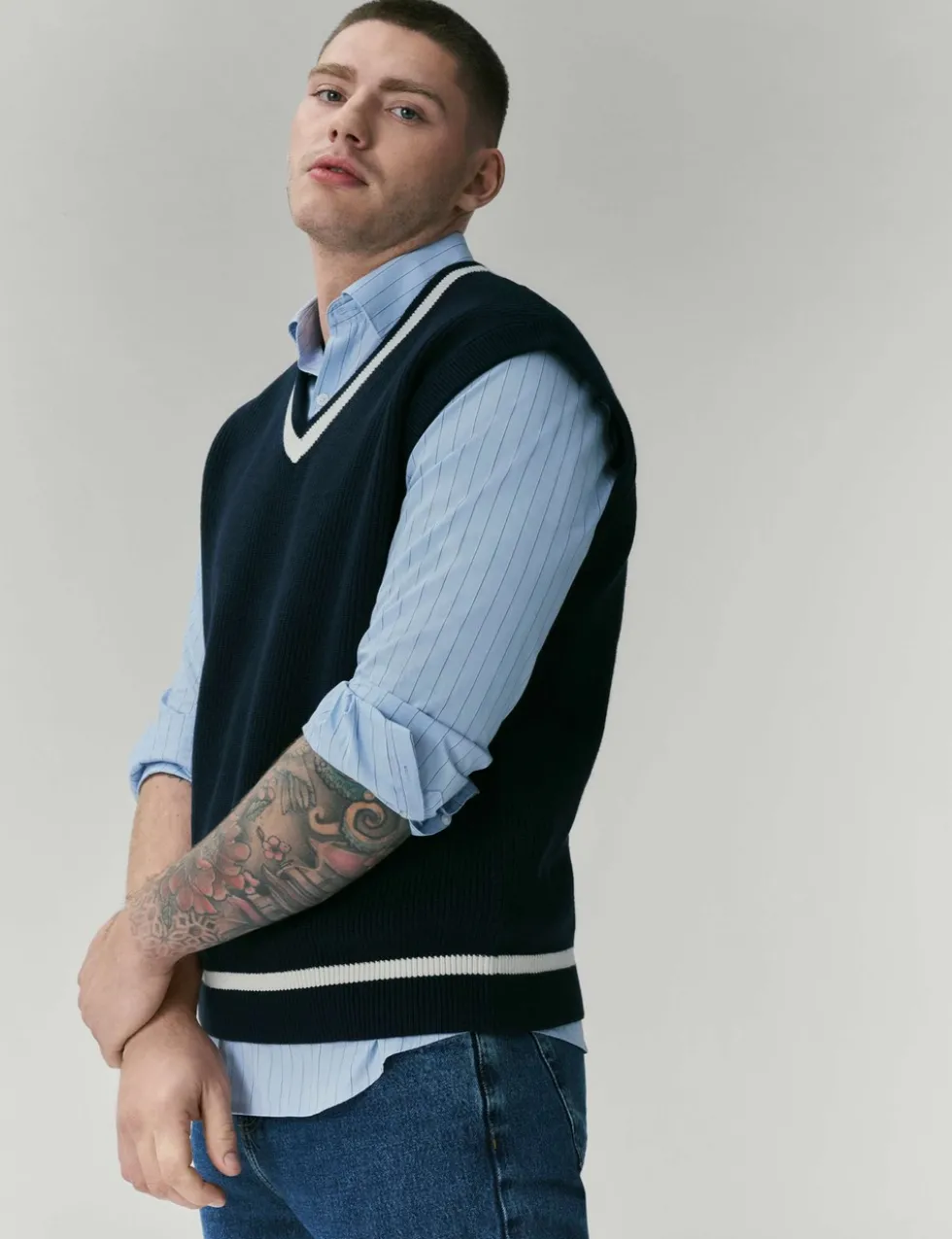 Regular Fit Pure Cotton Striped Shirt