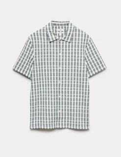 Regular Fit Pure Cotton Short Sleeve Shirt