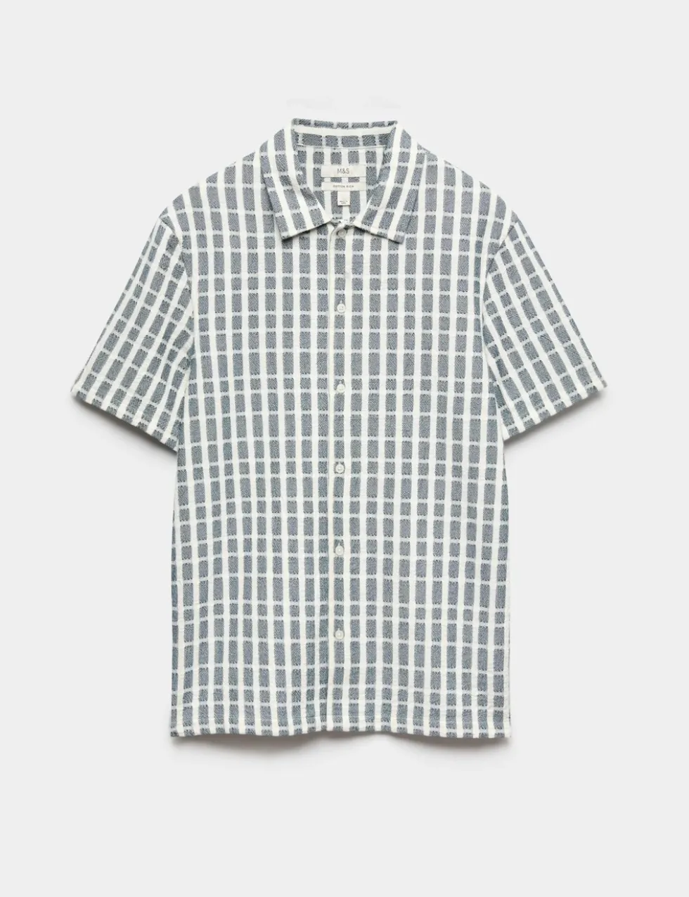 Regular Fit Pure Cotton Short Sleeve Shirt