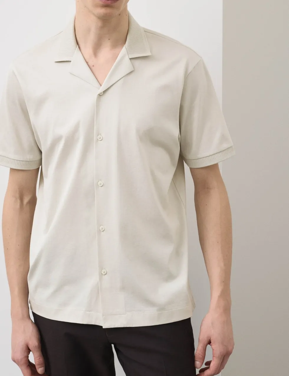 Regular Fit Pure Cotton Short Sleeve Shirt