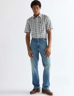 Regular Fit Pure Cotton Short Sleeve Shirt