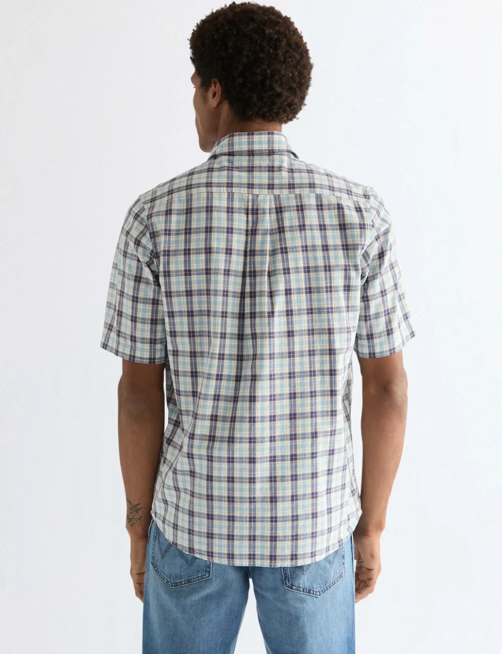 Regular Fit Pure Cotton Short Sleeve Shirt