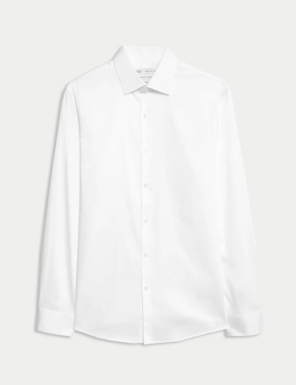 Regular Fit Pure Cotton Stretch Shirt