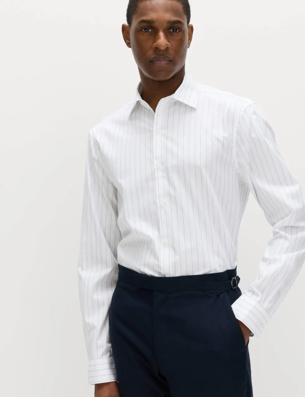 Regular Fit Pure Cotton Striped Shirt