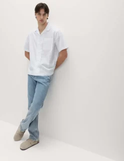 Regular Fit Pure Cotton Short Sleeve Shirt