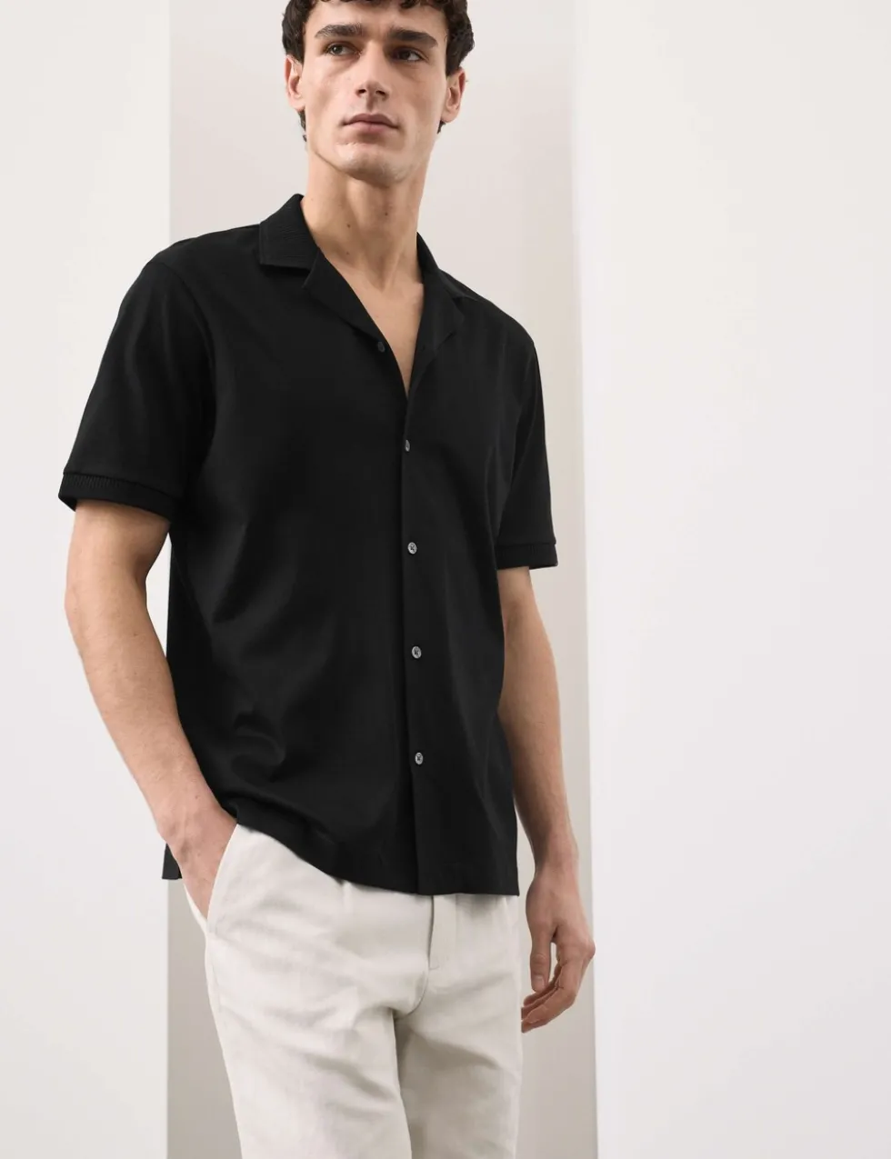Regular Fit Pure Cotton Short Sleeve Shirt