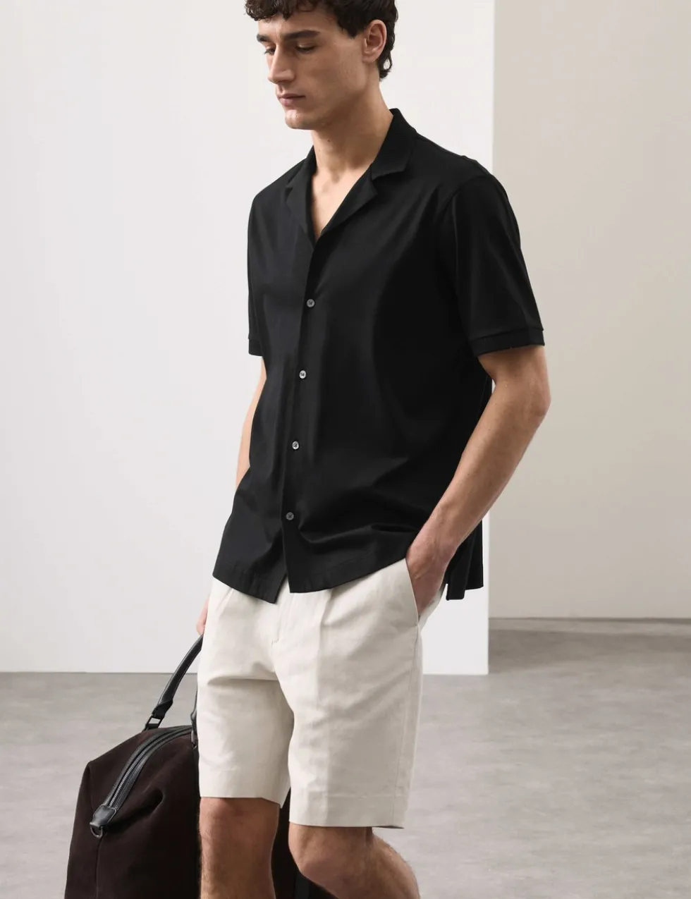 Regular Fit Pure Cotton Short Sleeve Shirt