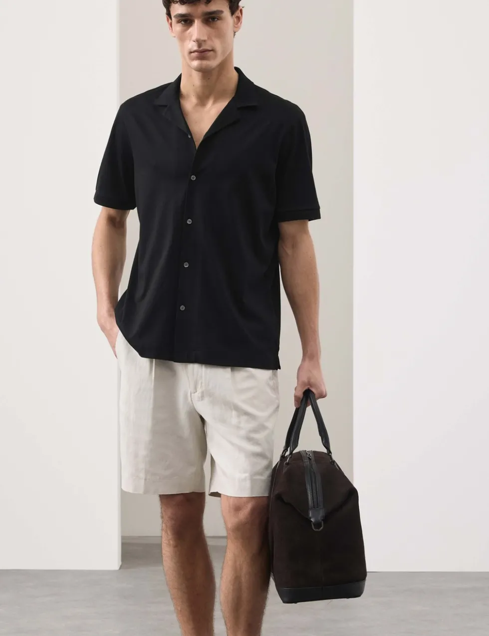 Regular Fit Pure Cotton Short Sleeve Shirt