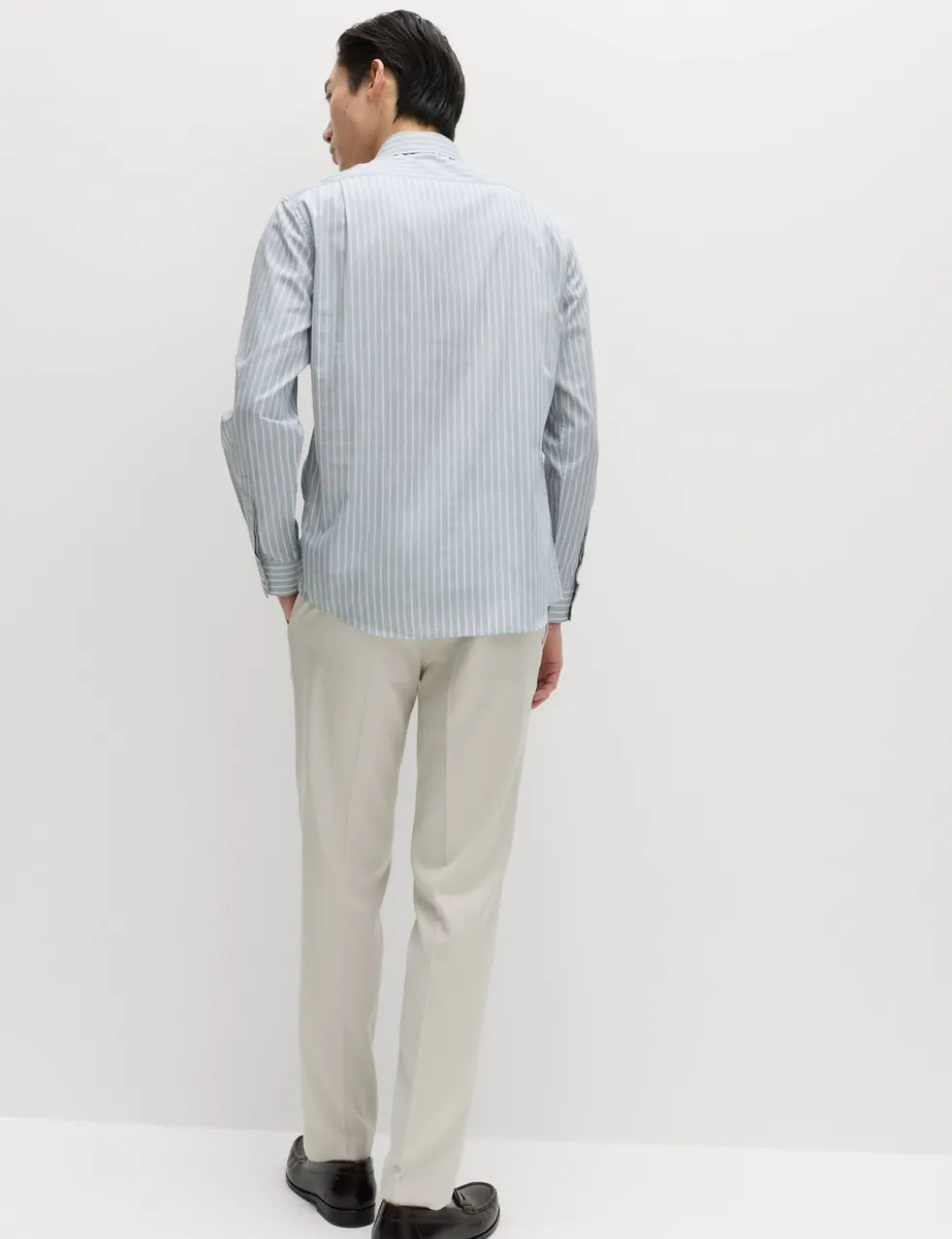 Regular Fit Pure Cotton Striped Shirt