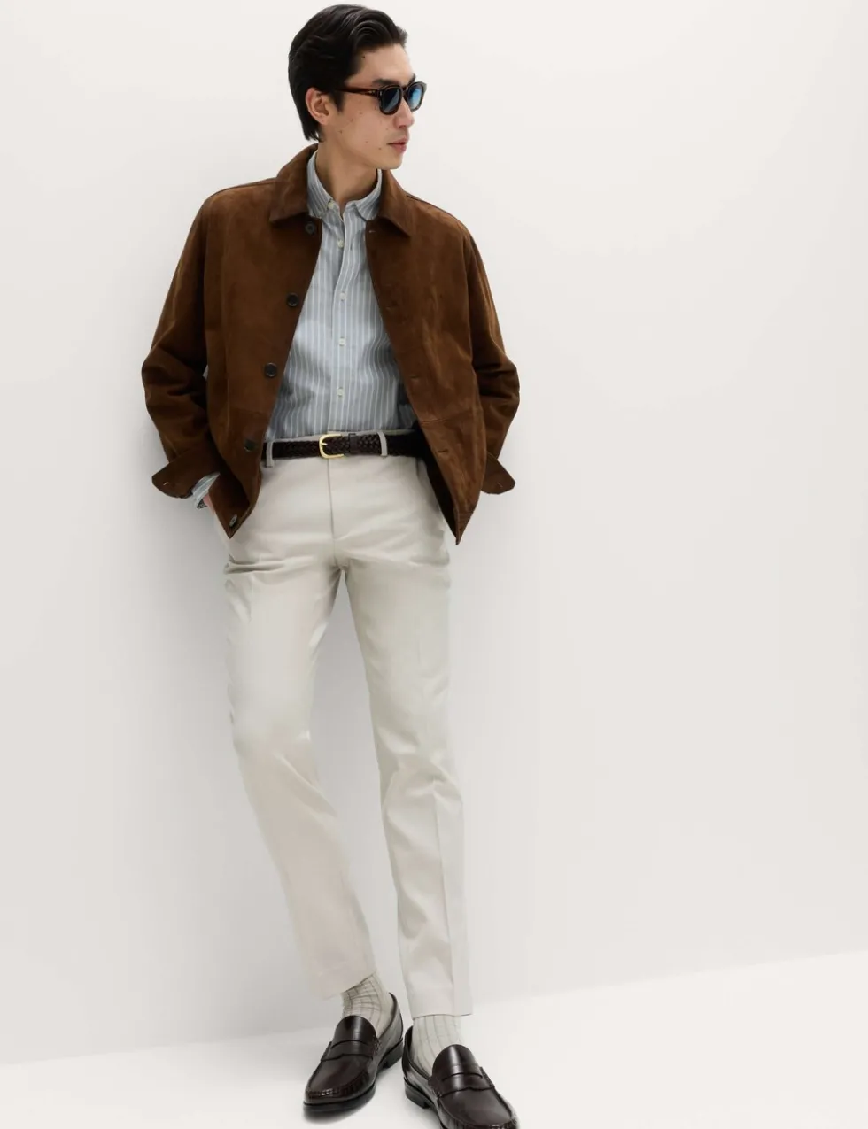 Regular Fit Pure Cotton Striped Shirt