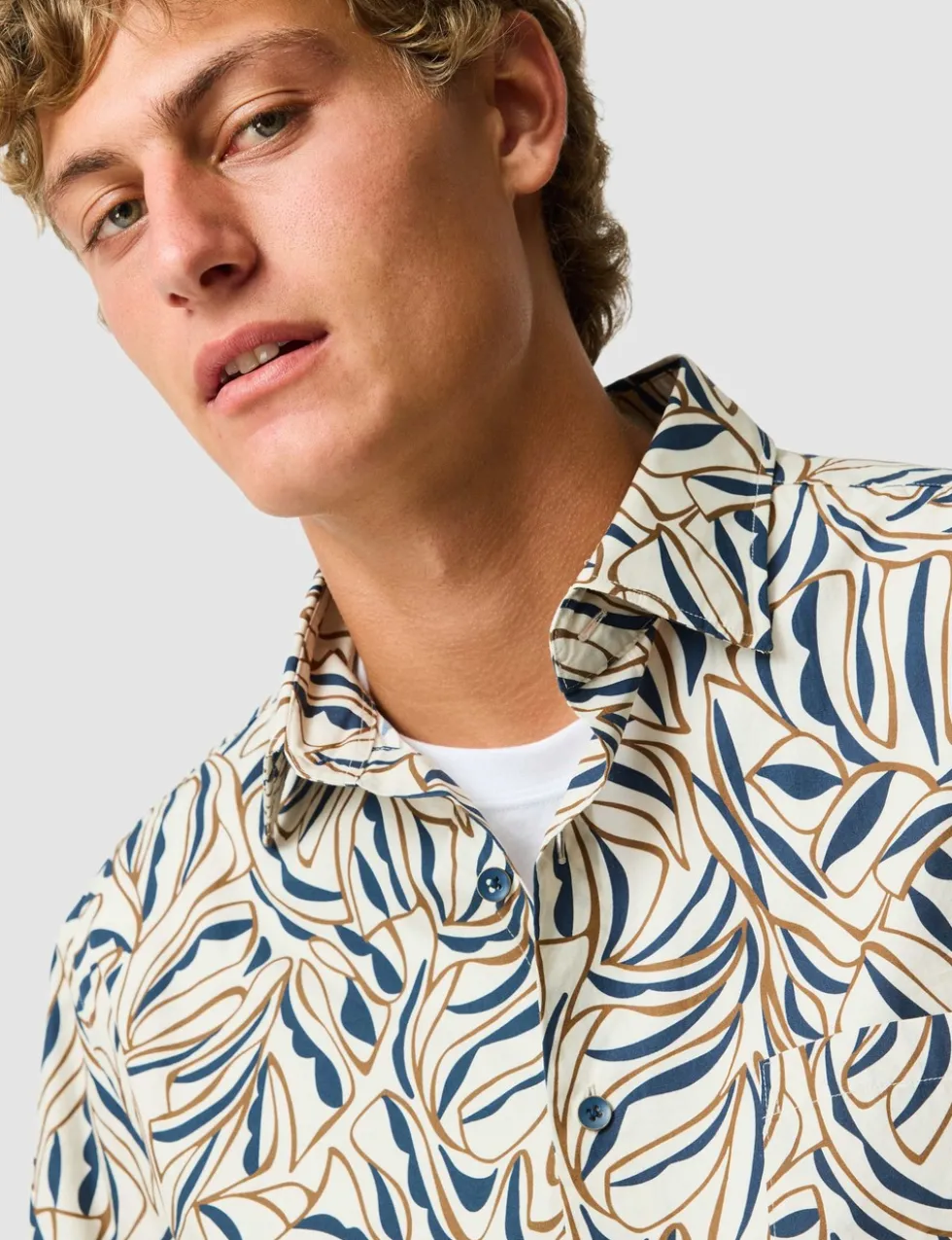 Regular Fit Pure Cotton Short Sleeve Shirt