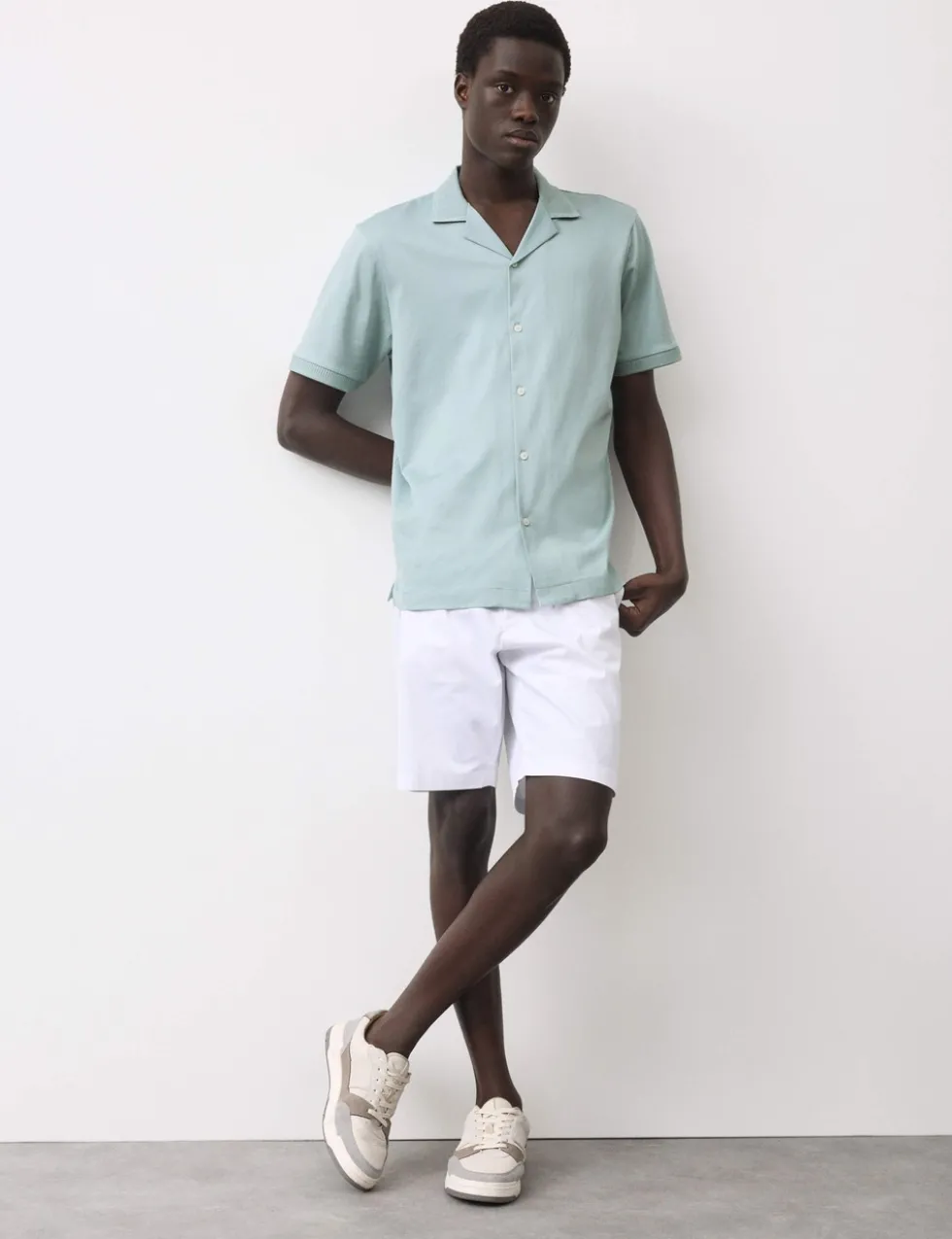 Regular Fit Pure Cotton Short Sleeve Shirt