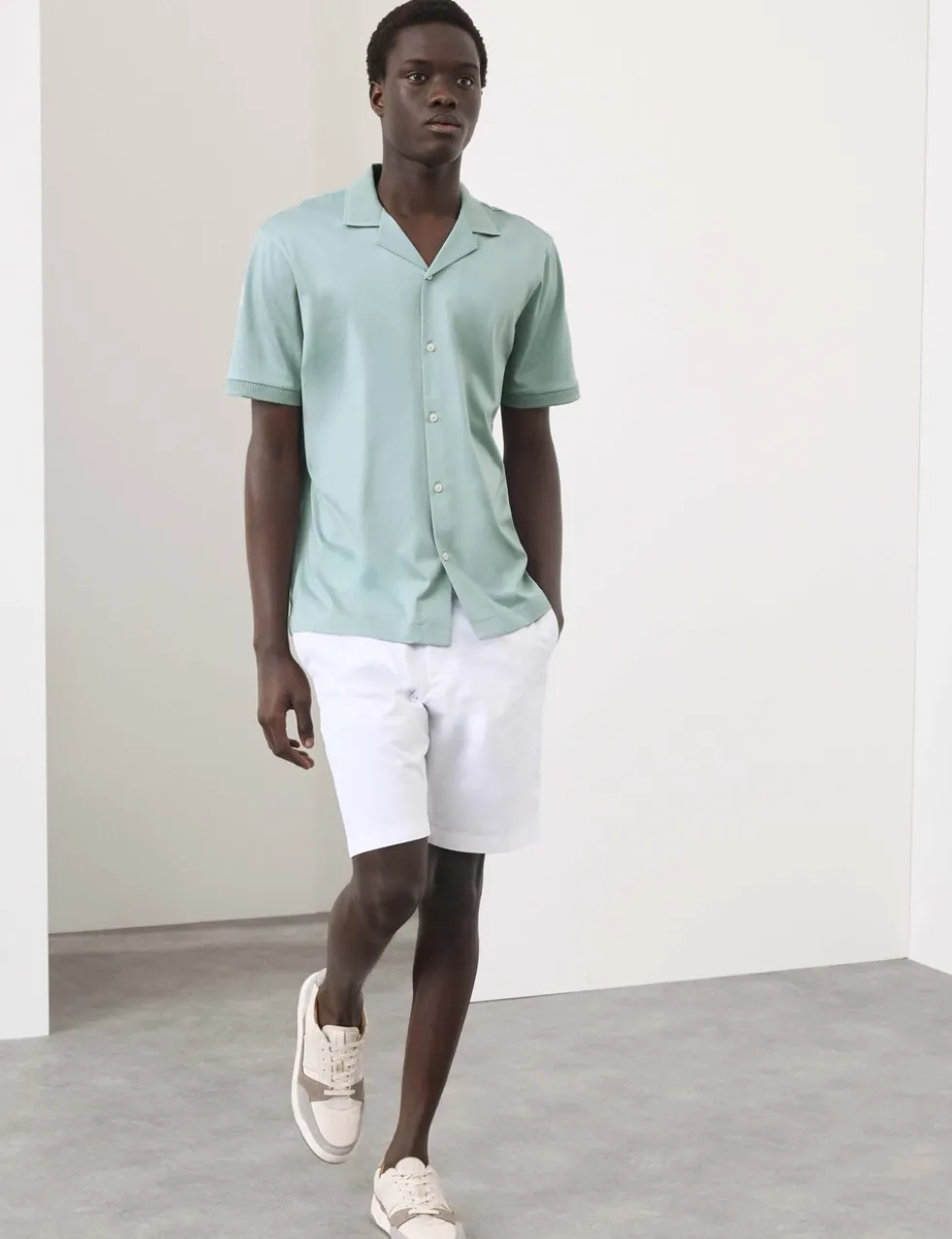 Regular Fit Pure Cotton Short Sleeve Shirt