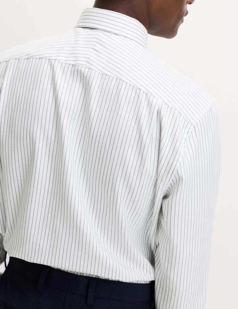 Regular Fit Pure Cotton Striped Luxury Shirt
