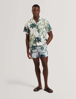 Regular Fit Pure Cotton Short Sleeve Shirt