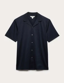 Regular Fit Pure Cotton Short Sleeve Shirt
