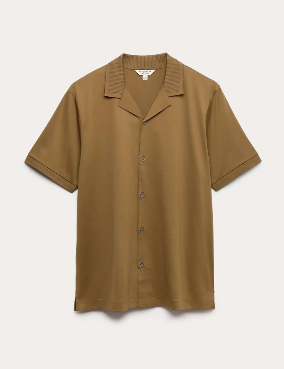 Regular Fit Pure Cotton Short Sleeve Shirt