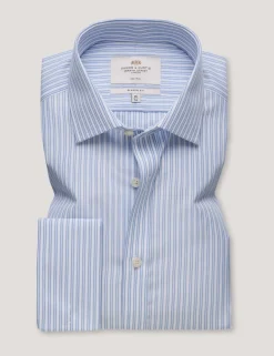 Regular Fit Pure Cotton Striped Shirt