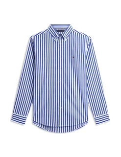 Regular Fit Pure Cotton Striped Shirt