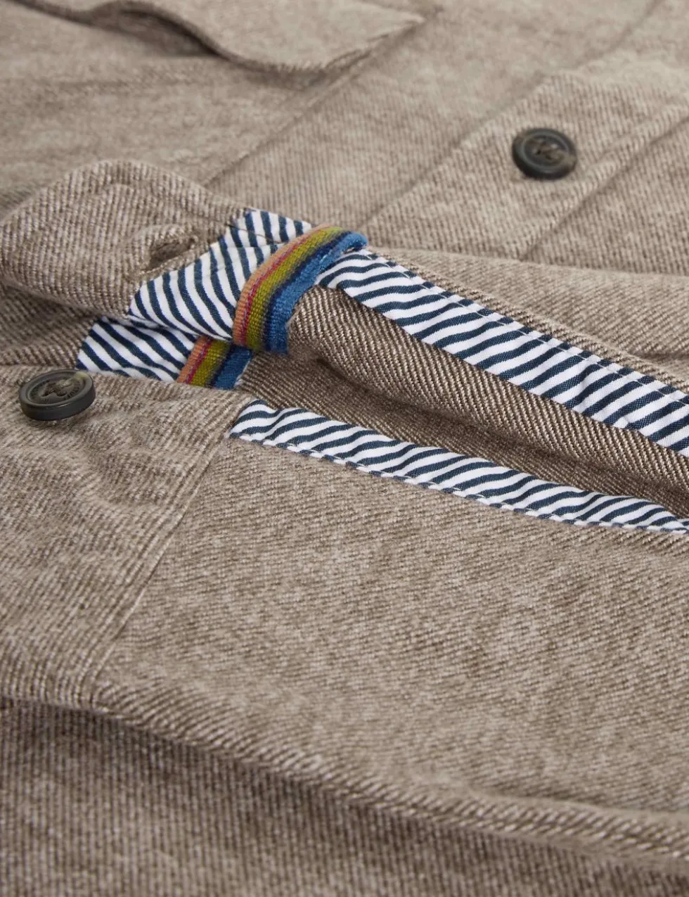 Regular Fit Pure Cotton Textured Shirt