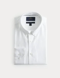 Regular Fit Pure Cotton Twill Shirt