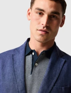 Regular Fit Pure Linen Blazer