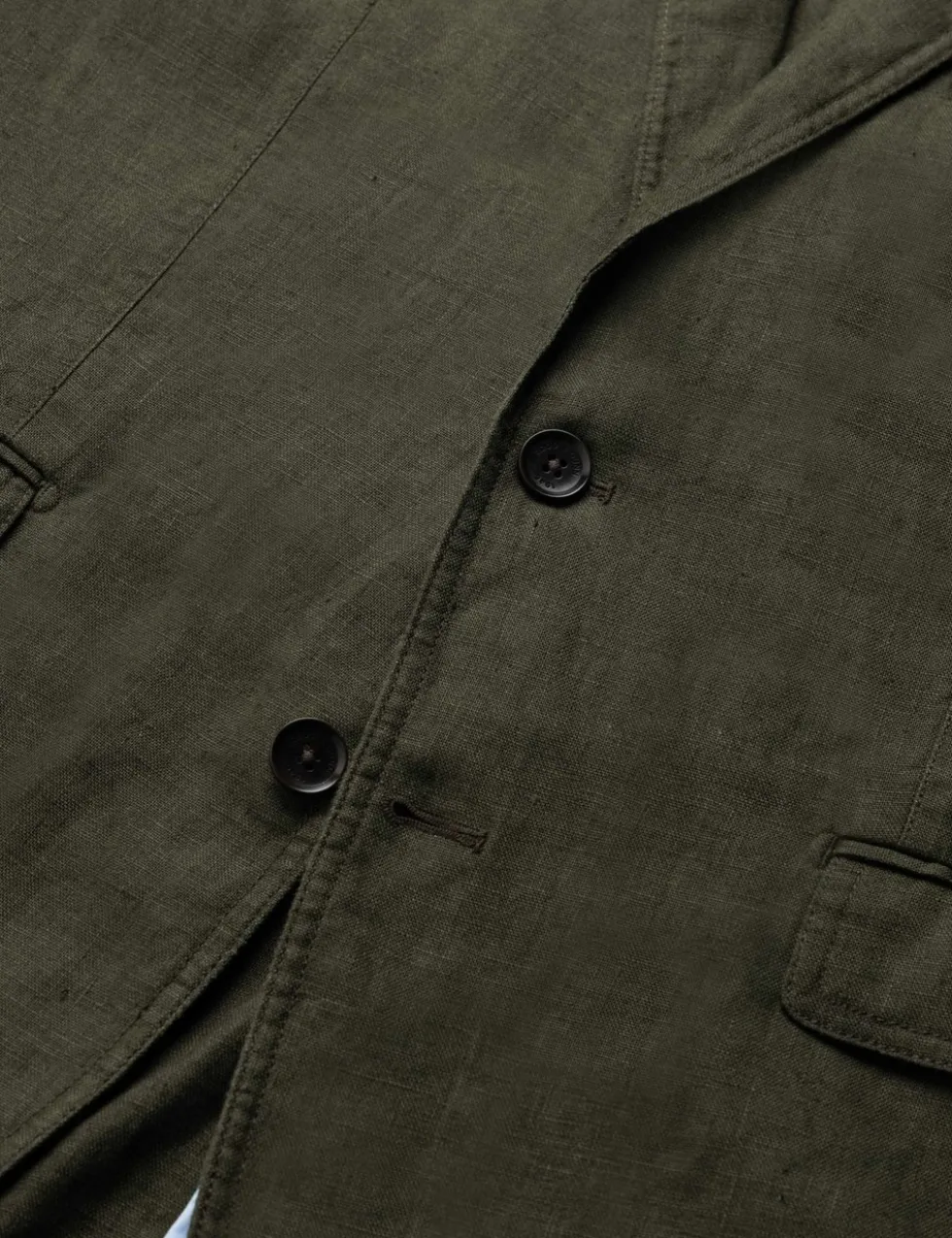 Regular Fit Pure Linen Blazer