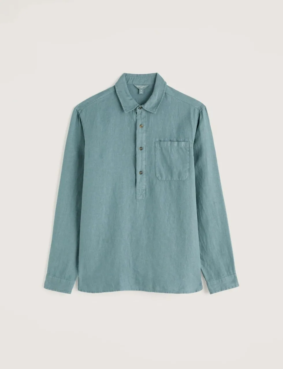 Regular Fit Pure Linen Overhead Shirt