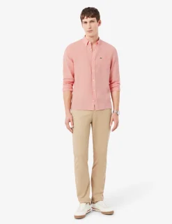 Regular Fit Pure Linen Oxford Shirt