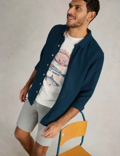 Regular Fit Pure Linen Shirt