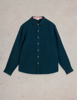Regular Fit Pure Linen Shirt