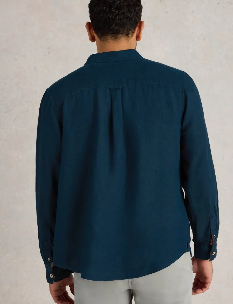 Regular Fit Pure Linen Shirt