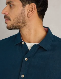 Regular Fit Pure Linen Shirt