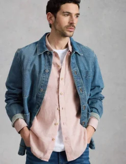 Regular Fit Pure Linen Shirt