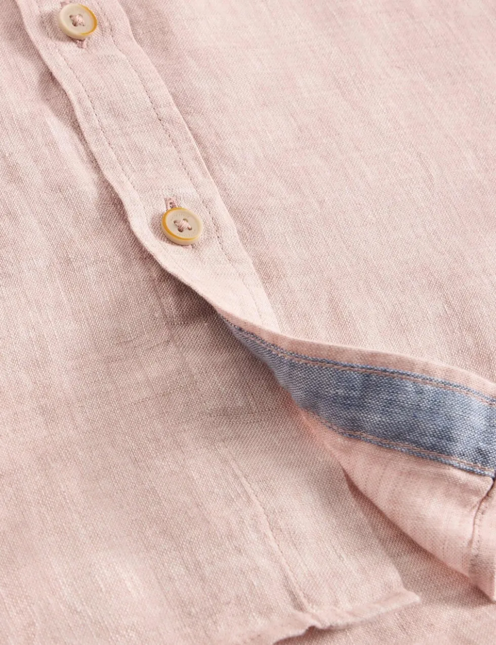 Regular Fit Pure Linen Shirt