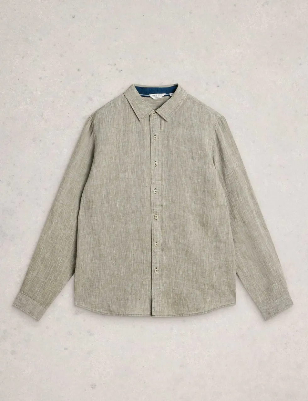 Regular Fit Pure Linen Shirt
