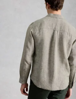 Regular Fit Pure Linen Shirt