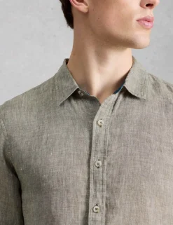 Regular Fit Pure Linen Shirt