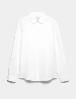Regular Fit Pure Linen Shirt