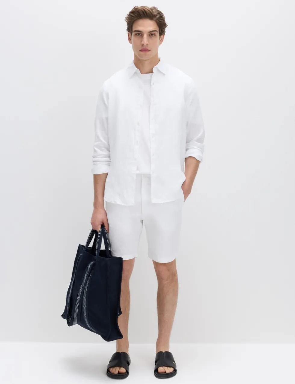Regular Fit Pure Linen Shirt