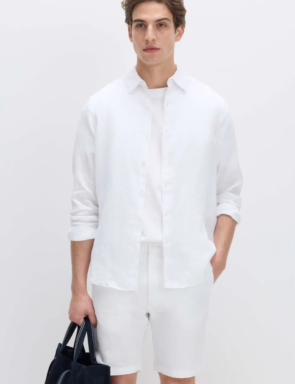 Regular Fit Pure Linen Shirt