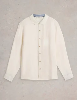 Regular Fit Pure Linen Shirt