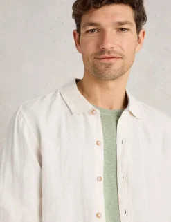 Regular Fit Pure Linen Shirt