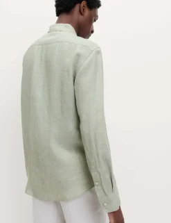 Regular Fit Pure Linen Shirt