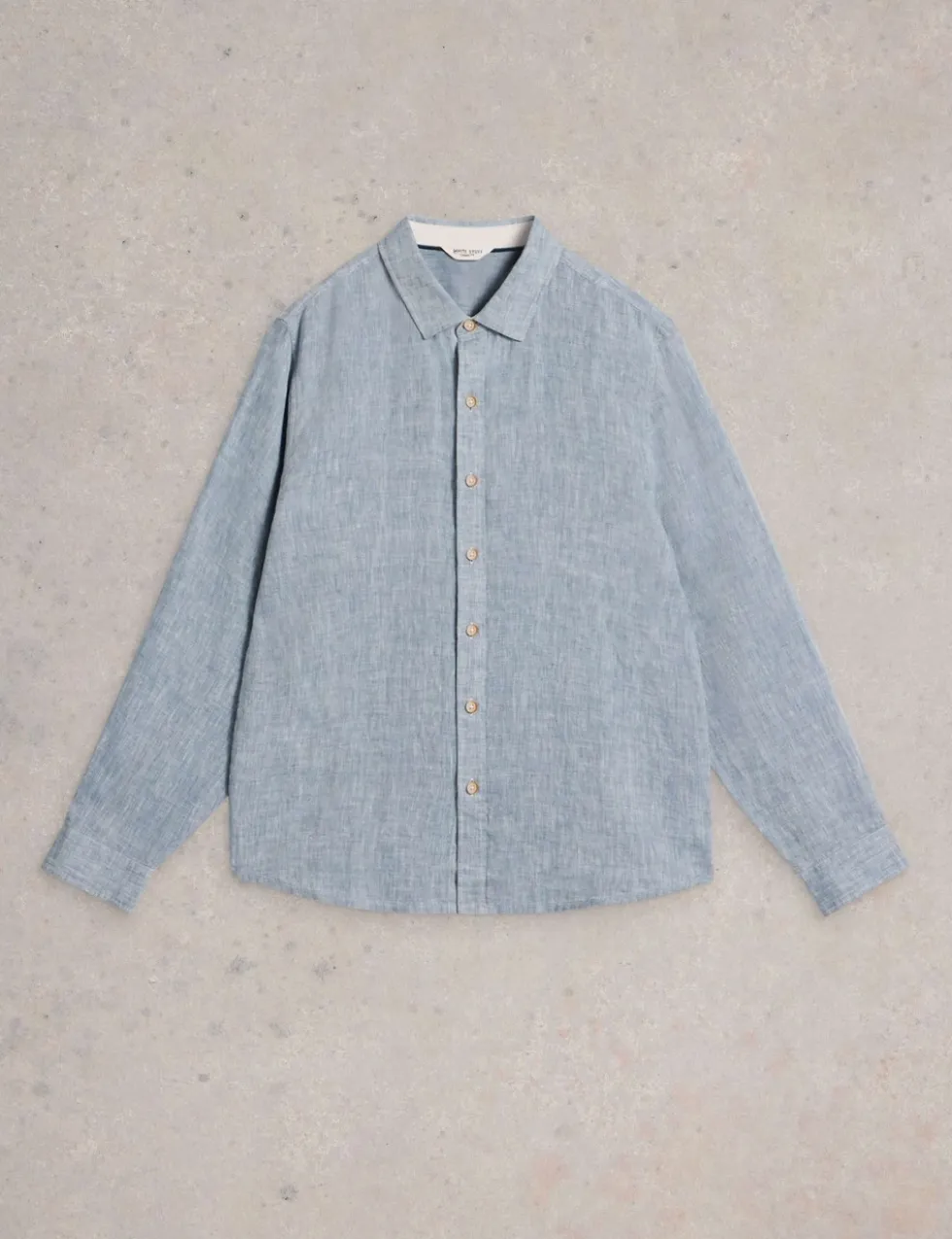 Regular Fit Pure Linen Shirt
