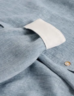 Regular Fit Pure Linen Shirt
