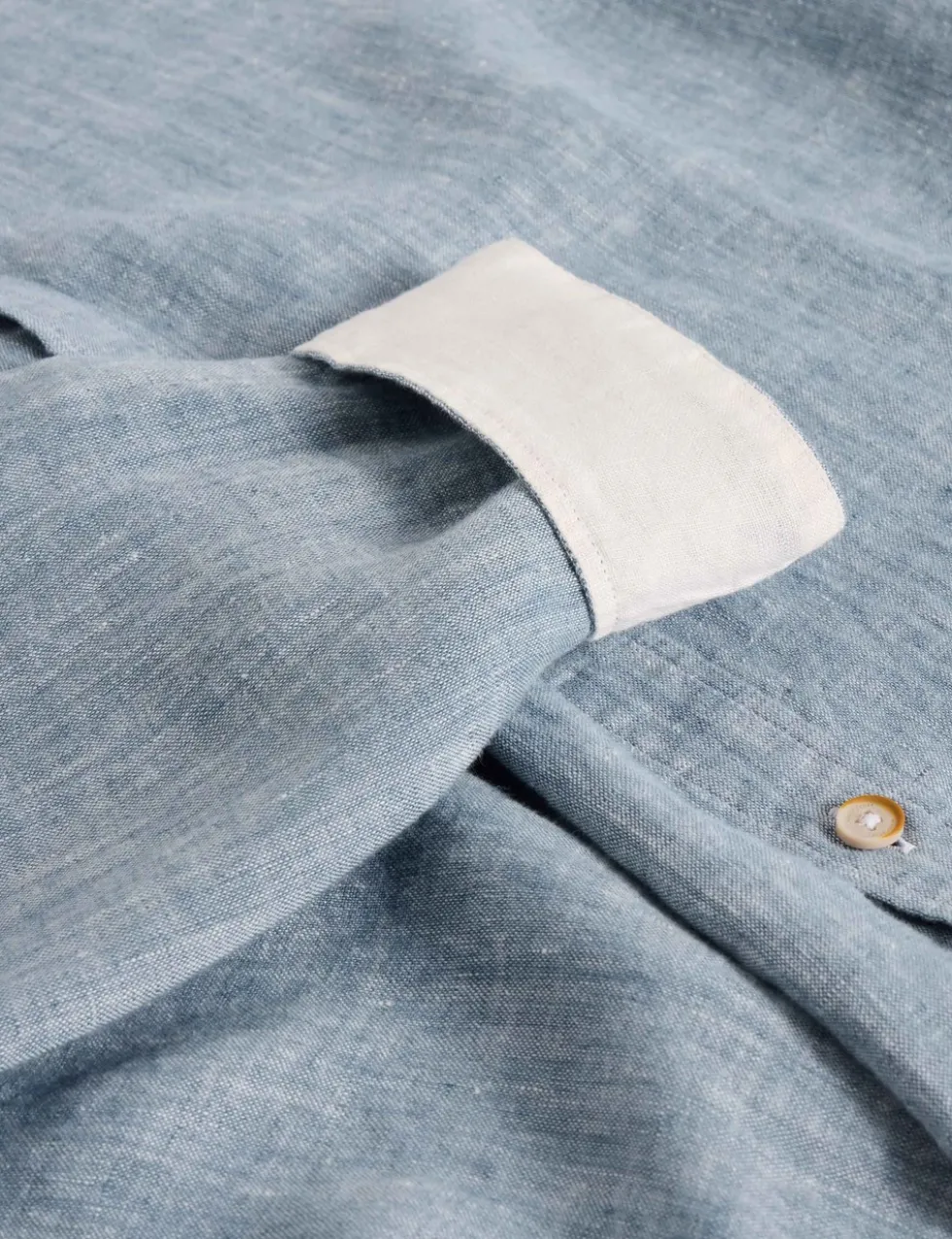 Regular Fit Pure Linen Shirt