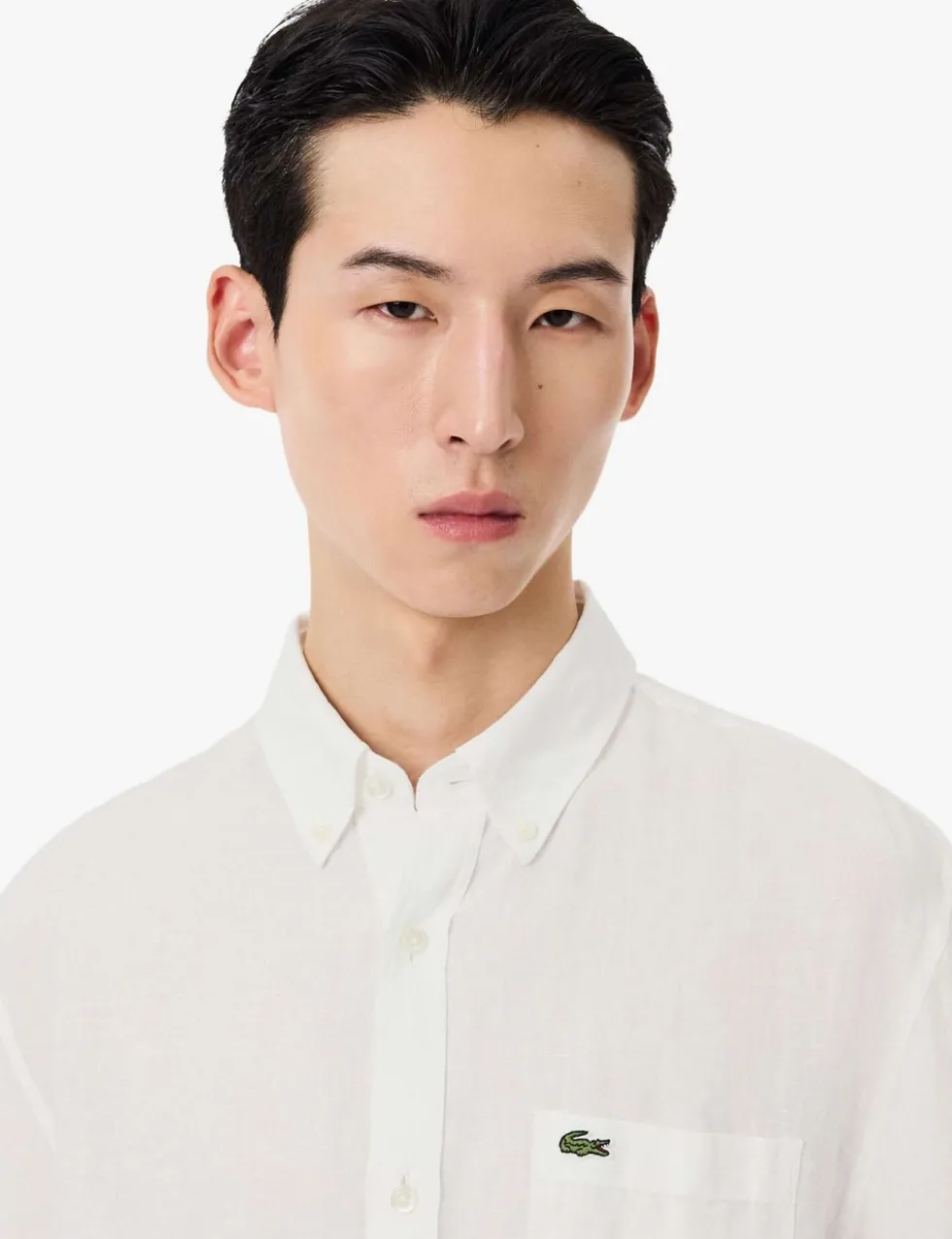 Regular Fit Pure Linen Short Sleeve Shirt