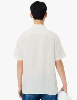 Regular Fit Pure Linen Short Sleeve Shirt